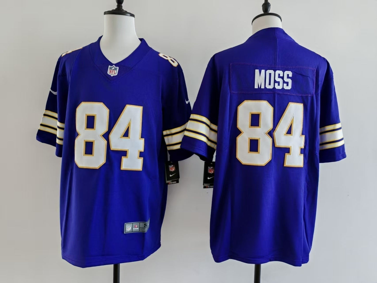 Men's Minnesota Vikings Randy Moss Jersey - Retro Purple