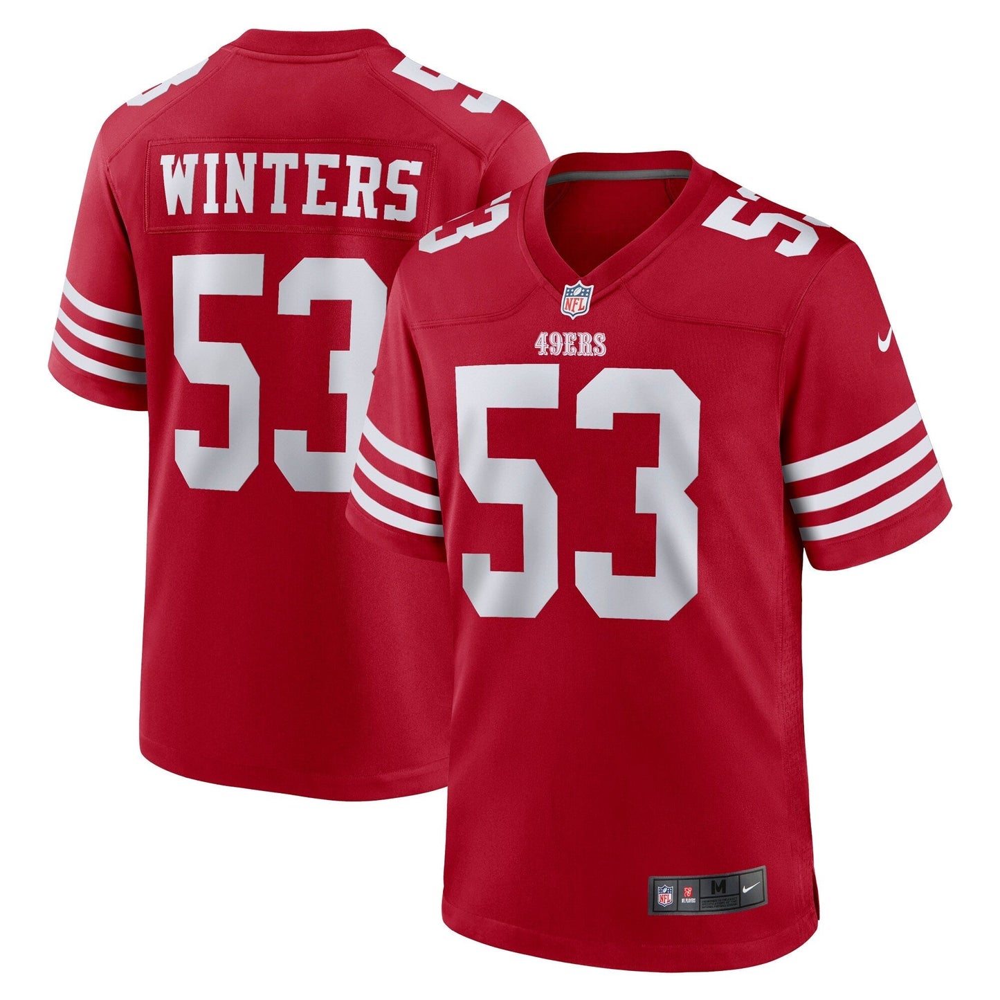 San Francisco 49ers Dee Winters Scarlet Team Game Jersey