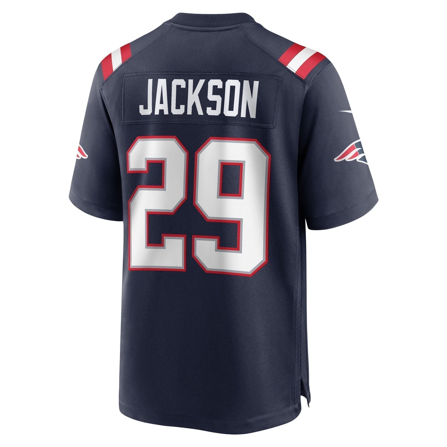 JC Jackson New England Patriots Game Jersey - Navy