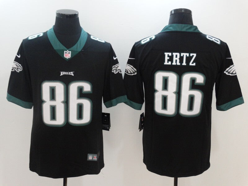 Men's Philadelphia Eagles Zach Ertz Jersey-Black