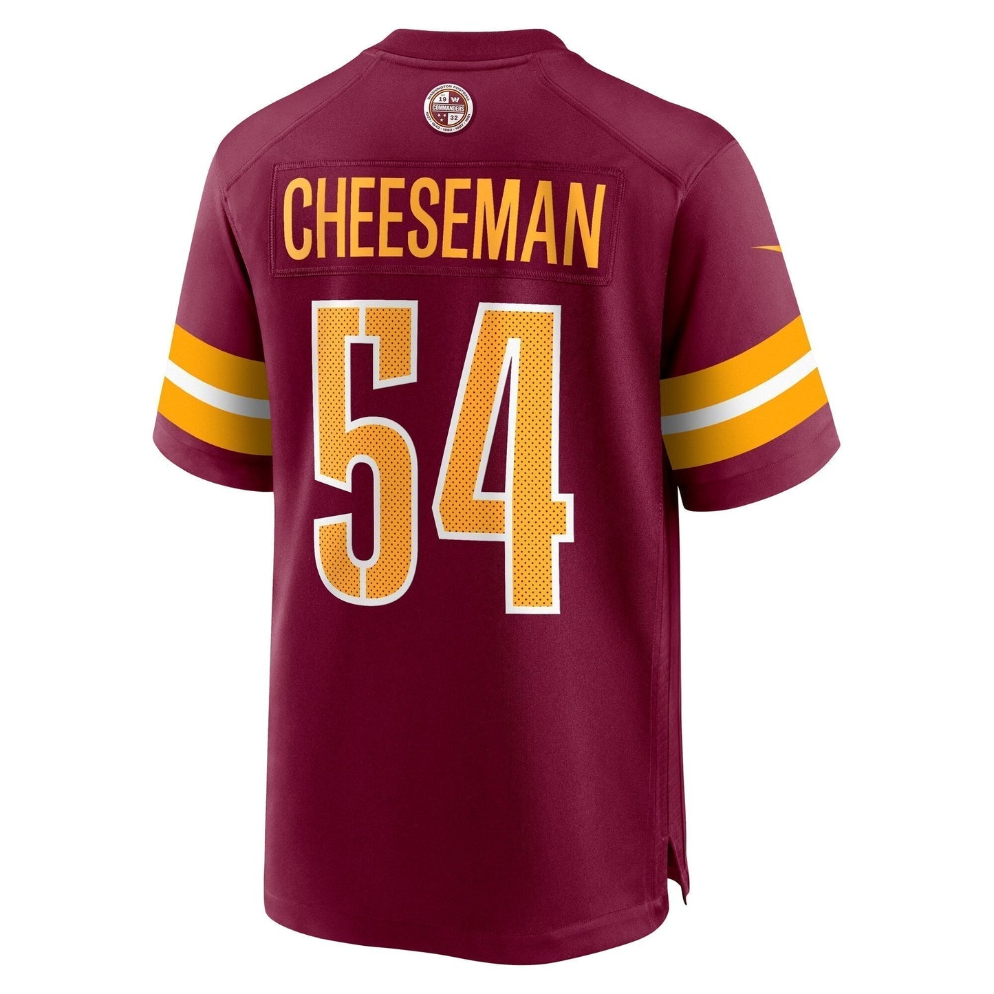 Camaron Cheeseman Washington Commanders Game Jersey - Burgundy