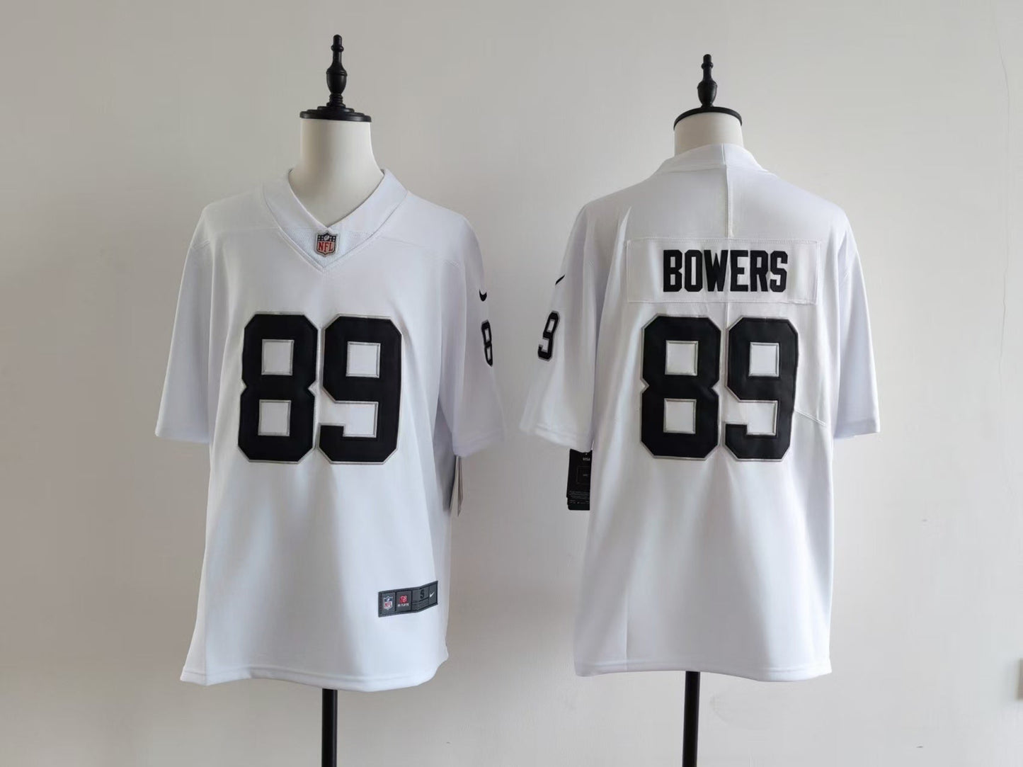 Men's Oakland Raiders Brock Bowers Jersey - White