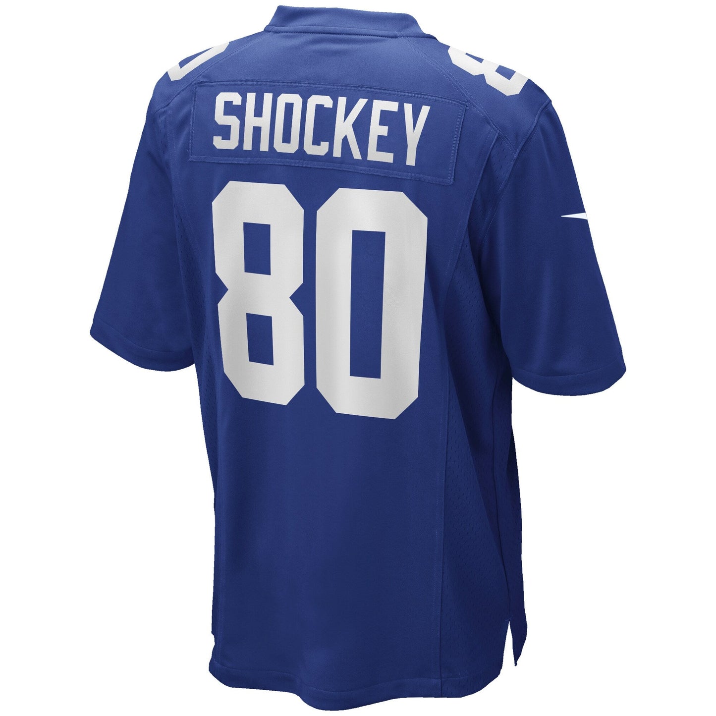 Jeremy Shockey New York Giants Game Retired Jersey - Royal