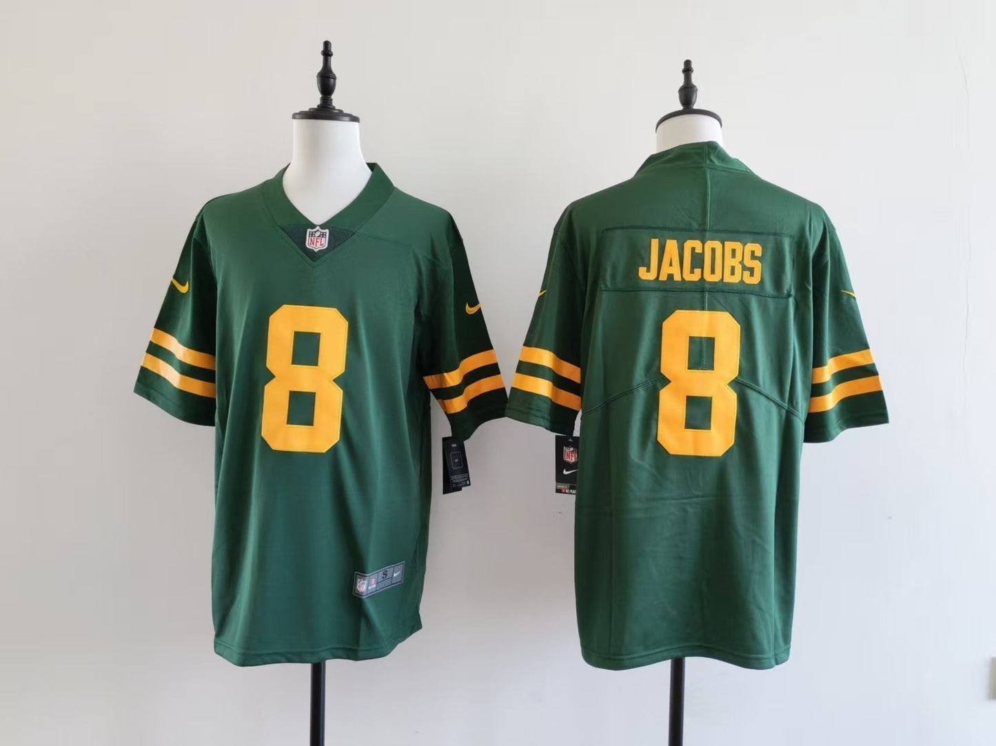 Men's Green Bay Packers Josh Jacobs Jersey