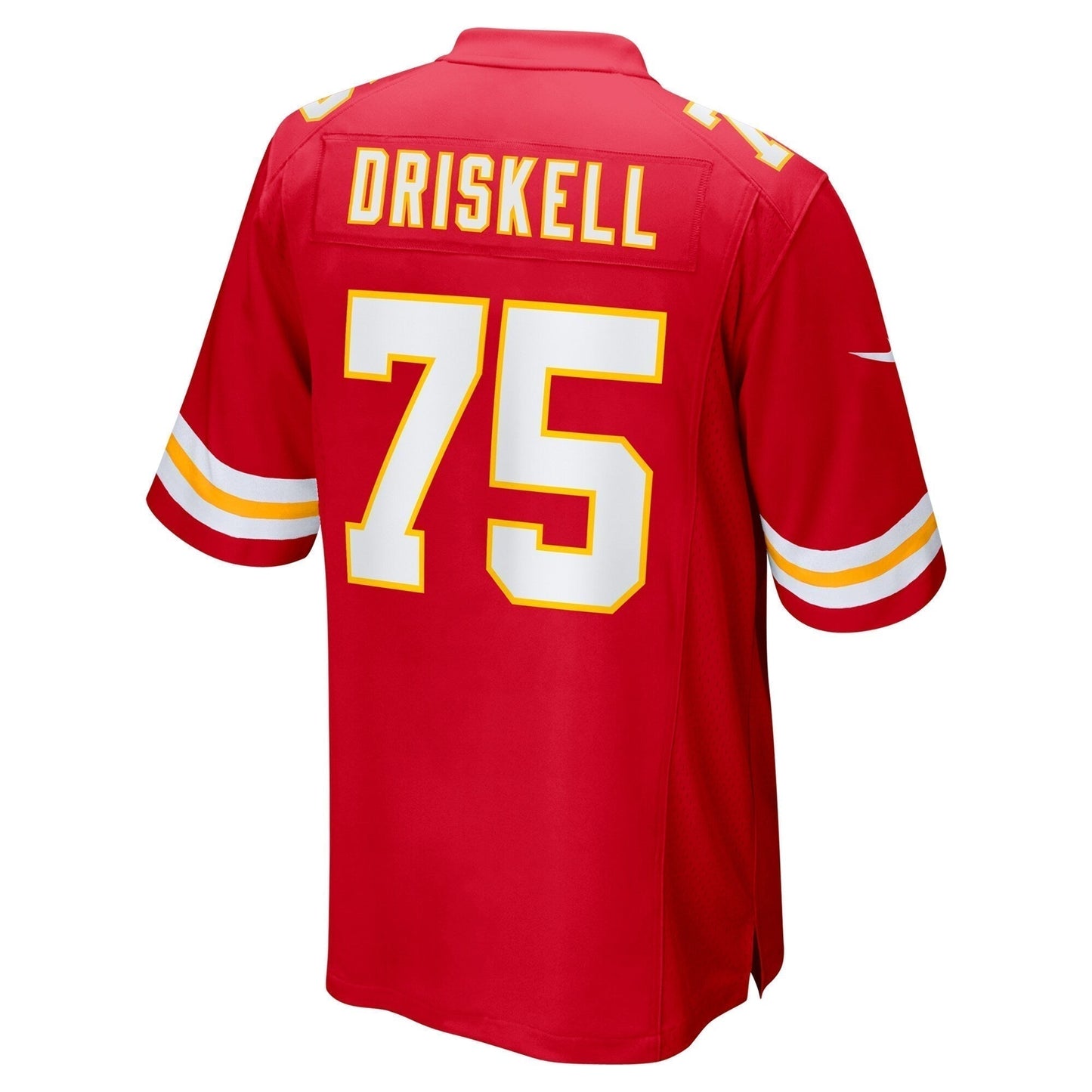 Ethan Driskell Kansas City Chiefs Game Jersey - Red