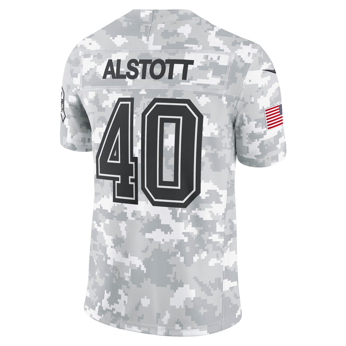 Mike Alstott Tampa Bay Buccaneers 2024 Salute to Service Retired Limited Jersey - Arctic Camo