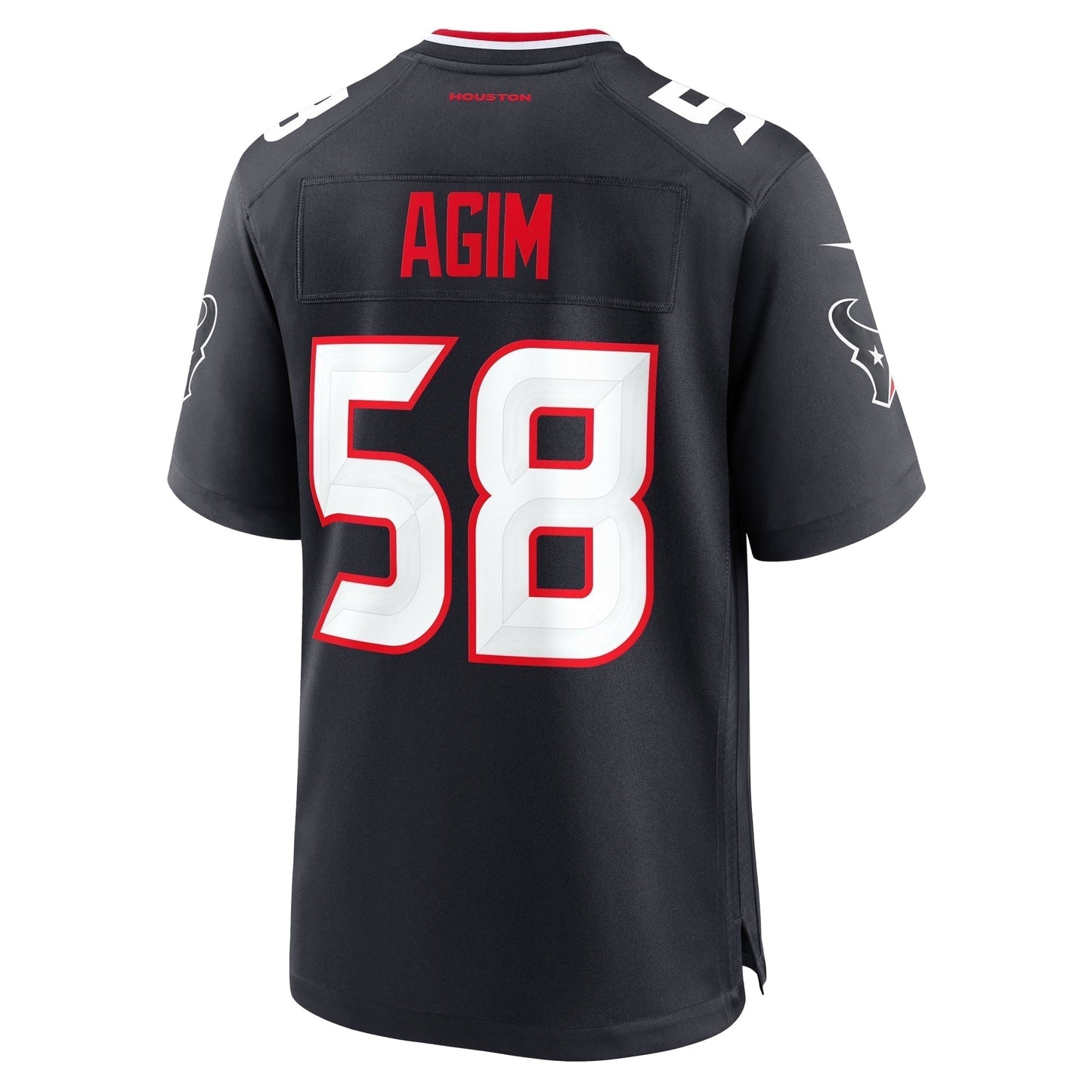 McTelvin Agim Houston Texans Team Game Jersey - Navy