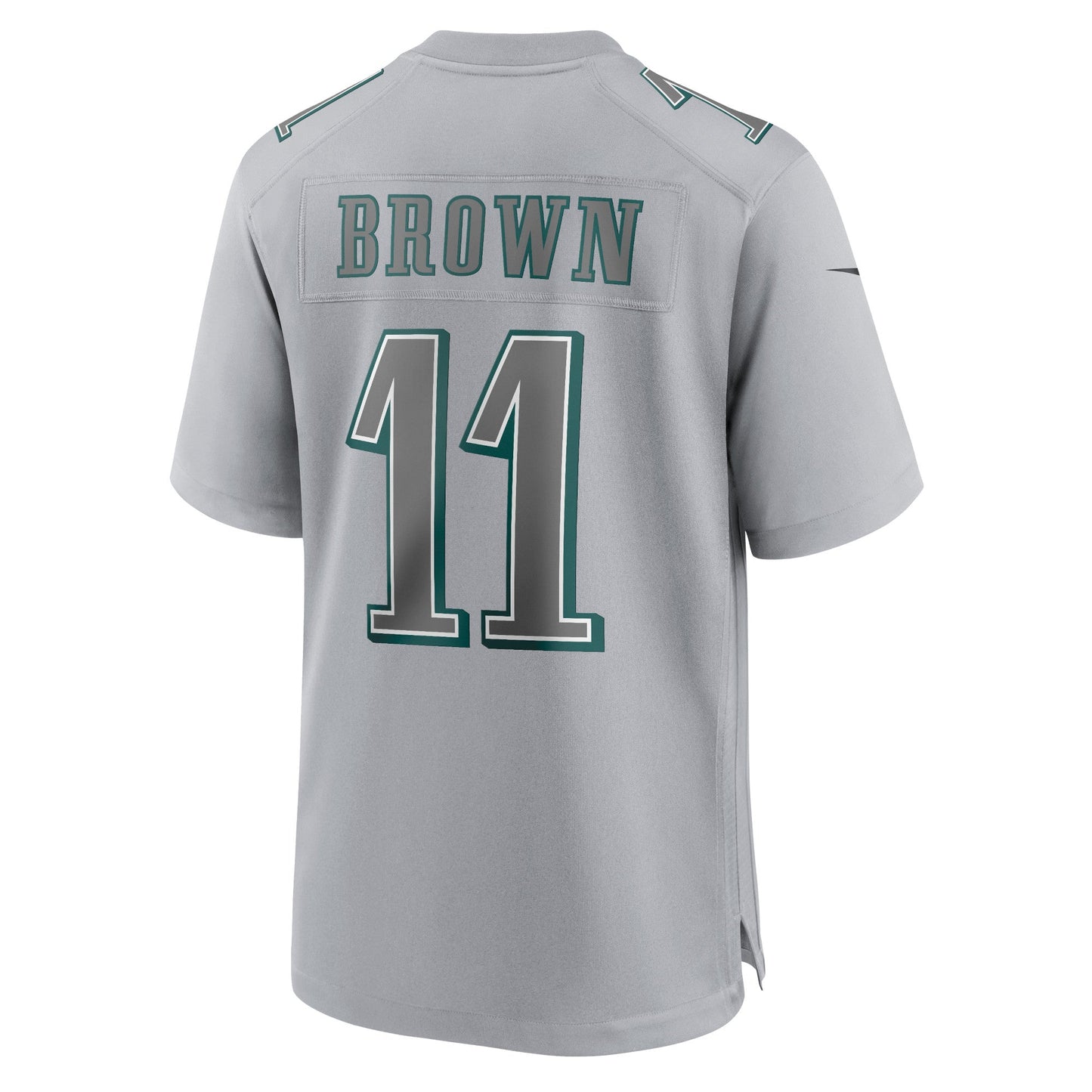 A.J. Brown Philadelphia Eagles Atmosphere Fashion Game Jersey - Gray