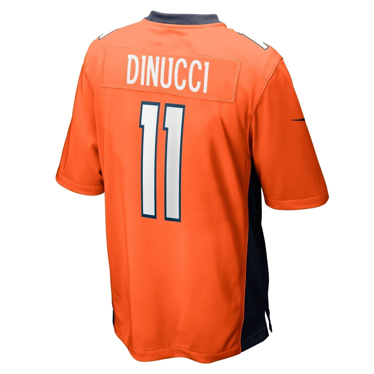 Ben DiNucci Denver Broncos Team Game Jersey - Orange