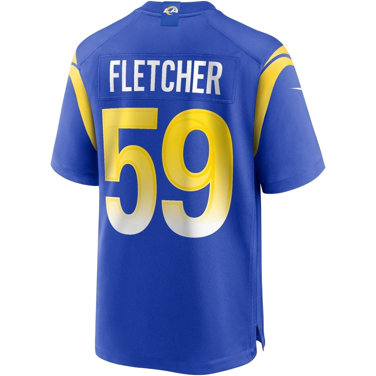 London Fletcher Los Angeles Rams Game Retired Jersey - Royal