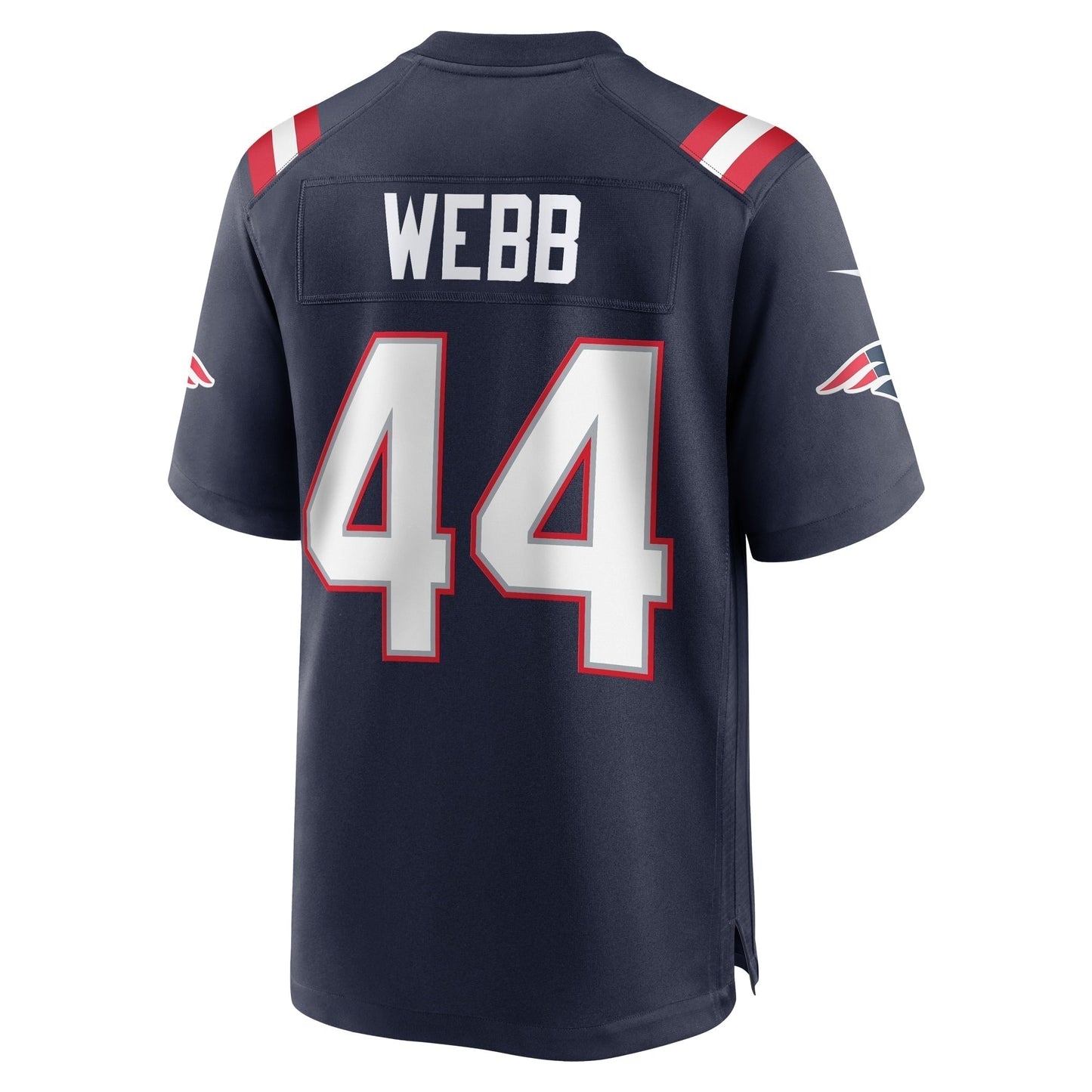 Raleigh Webb New England Patriots Home Game Jersey - Navy