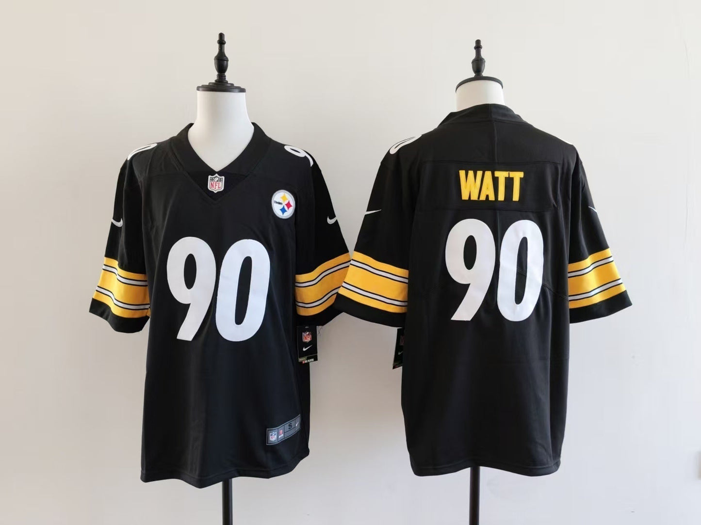 Men's Pittsburgh Steelers T.J. Watt Jersey - Black