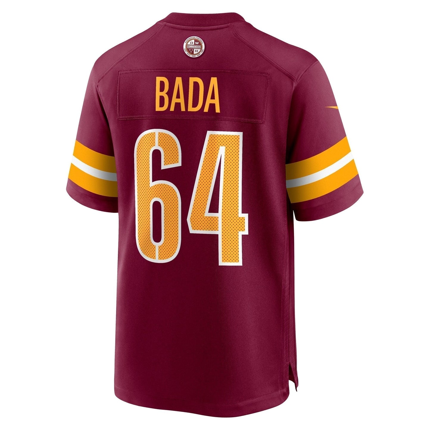 David Bada Washington Commanders Game Jersey - Burgundy