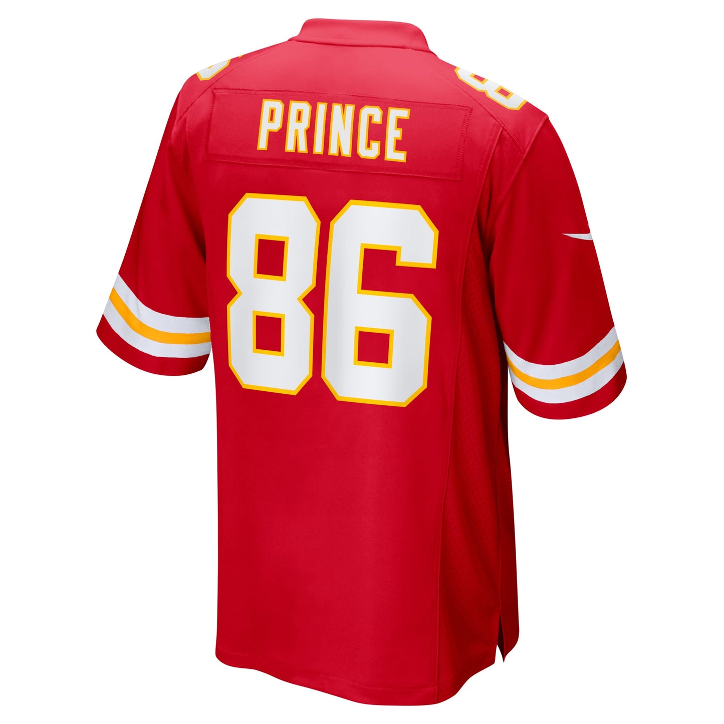 Gerrit Prince Kansas City Chiefs Team Game Jersey - Red
