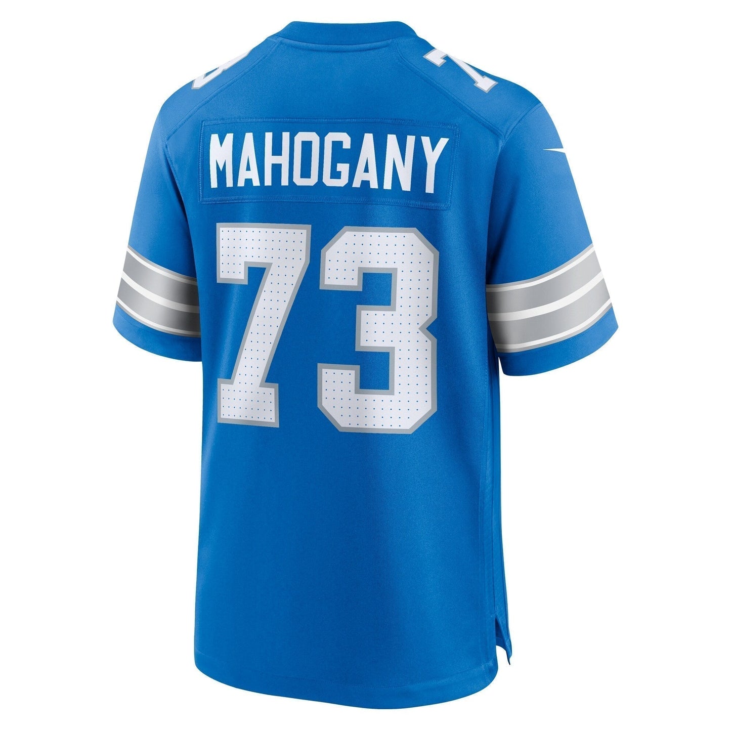 Christian Mahogany Detroit Lions Team Game Jersey - Blue