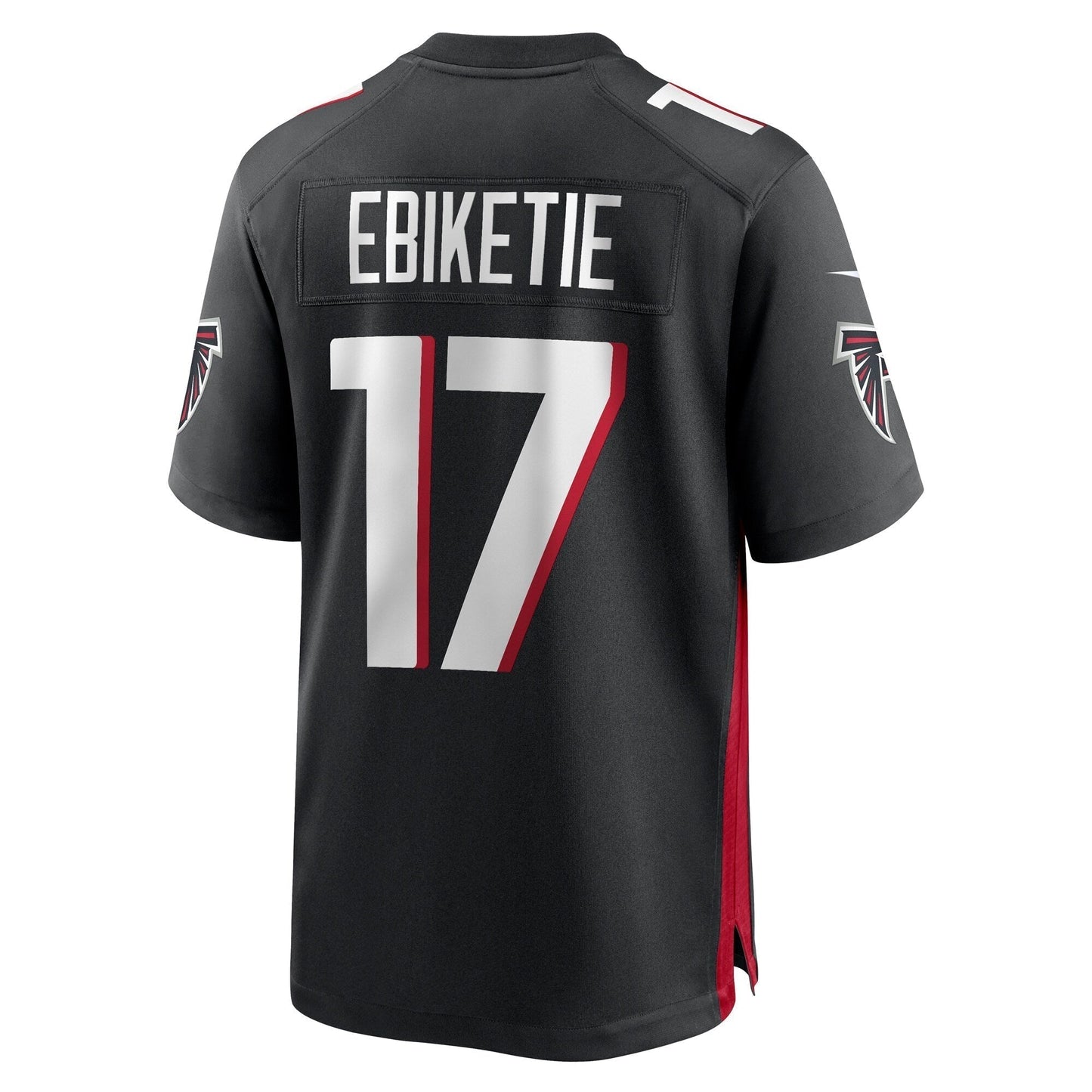 Arnold Ebiketie Atlanta Falcons Team Game Jersey - Black