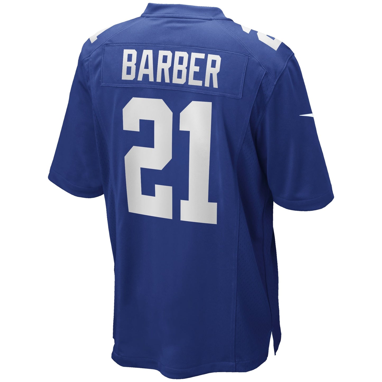 Tiki Barber New York Giants Game Retired Jersey - Royal
