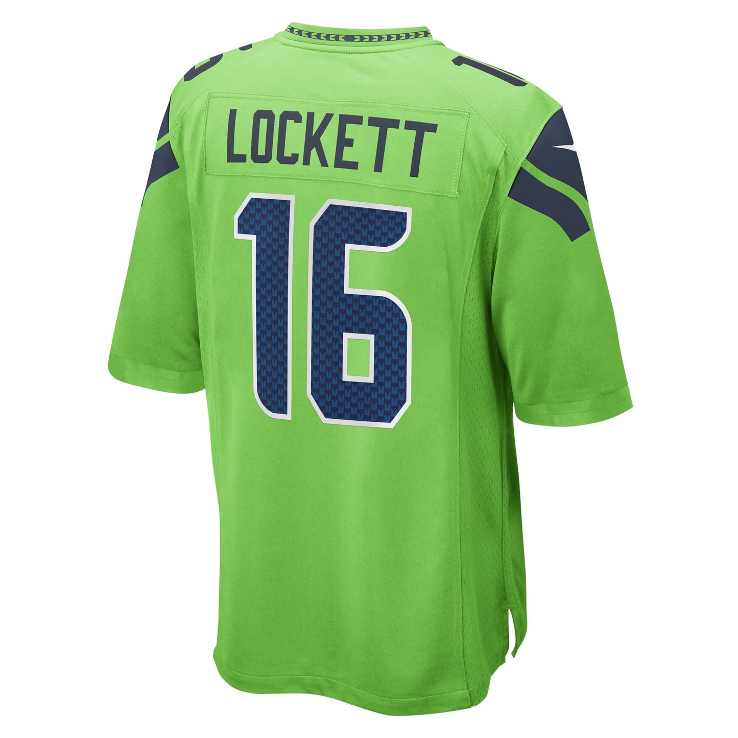 Tyler Lockett Seattle Seahawks Game Jersey - Neon Green