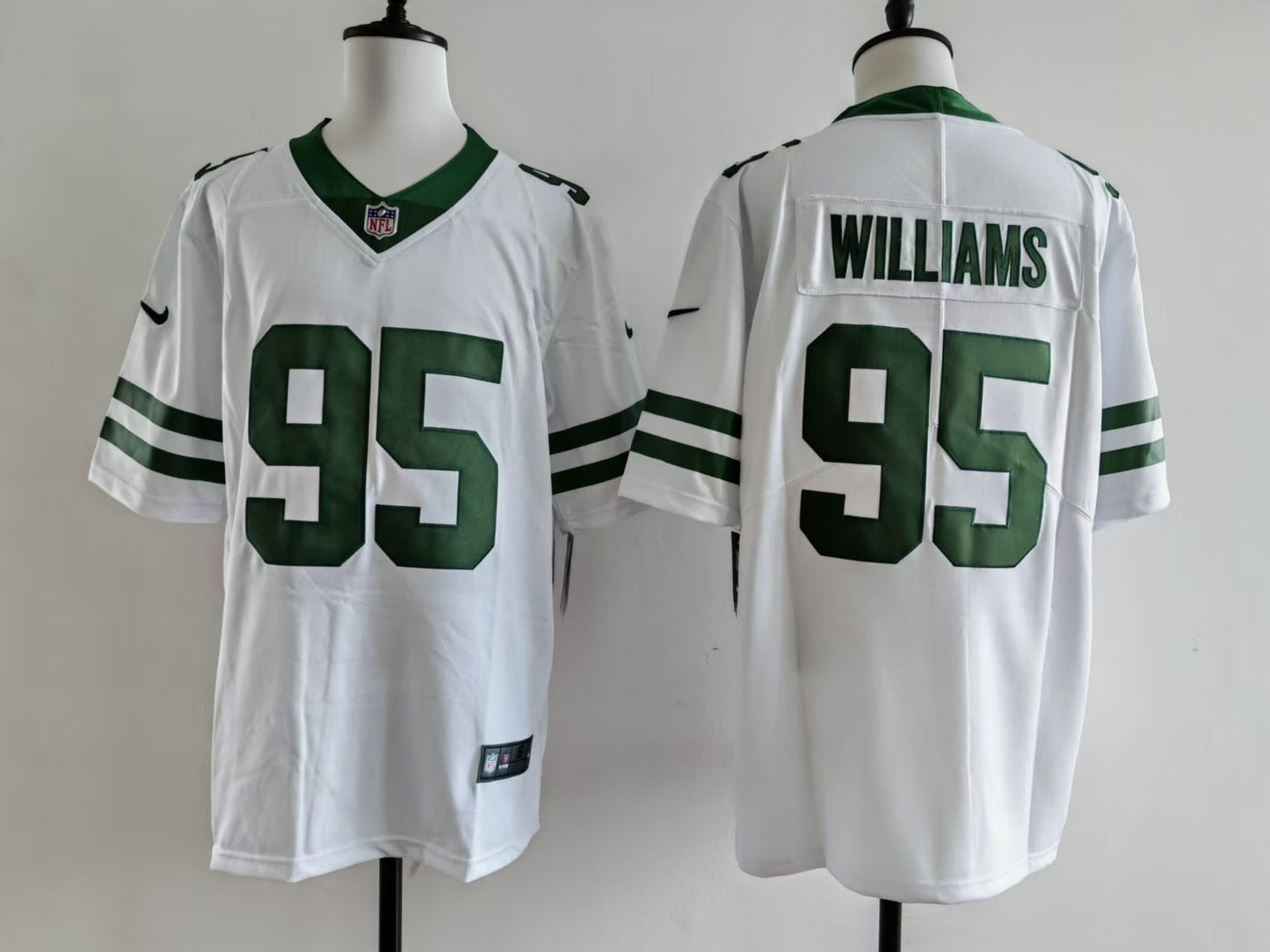 Men's New York Jets Quinnen Williams Jersey-White