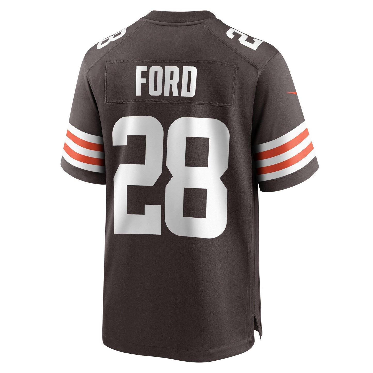 Mike Ford Cleveland Browns Team Game Jersey - Brown