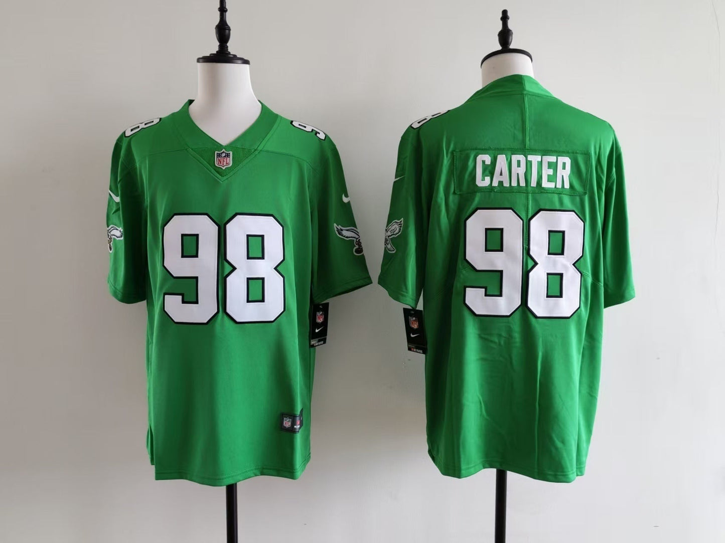 Men's Philadelphia Eagles Jalen Carter Jersey-green