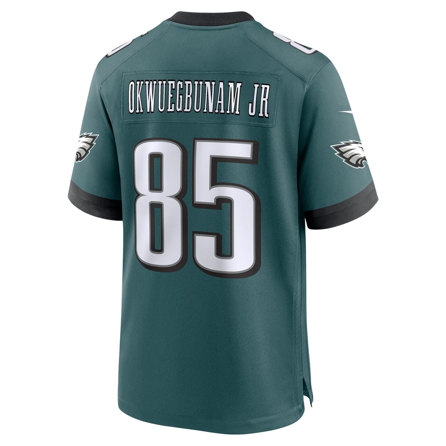 Albert Okwuegbunam Jr. Philadelphia Eagles Team Game Jersey - Midnight Green