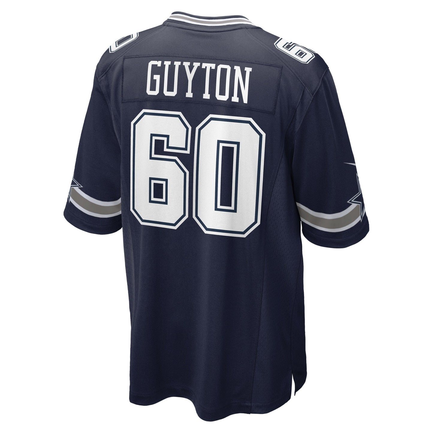Tyler Guyton Dallas Cowboys 2024 NFL Draft First Round Pick Game Jersey - Navy