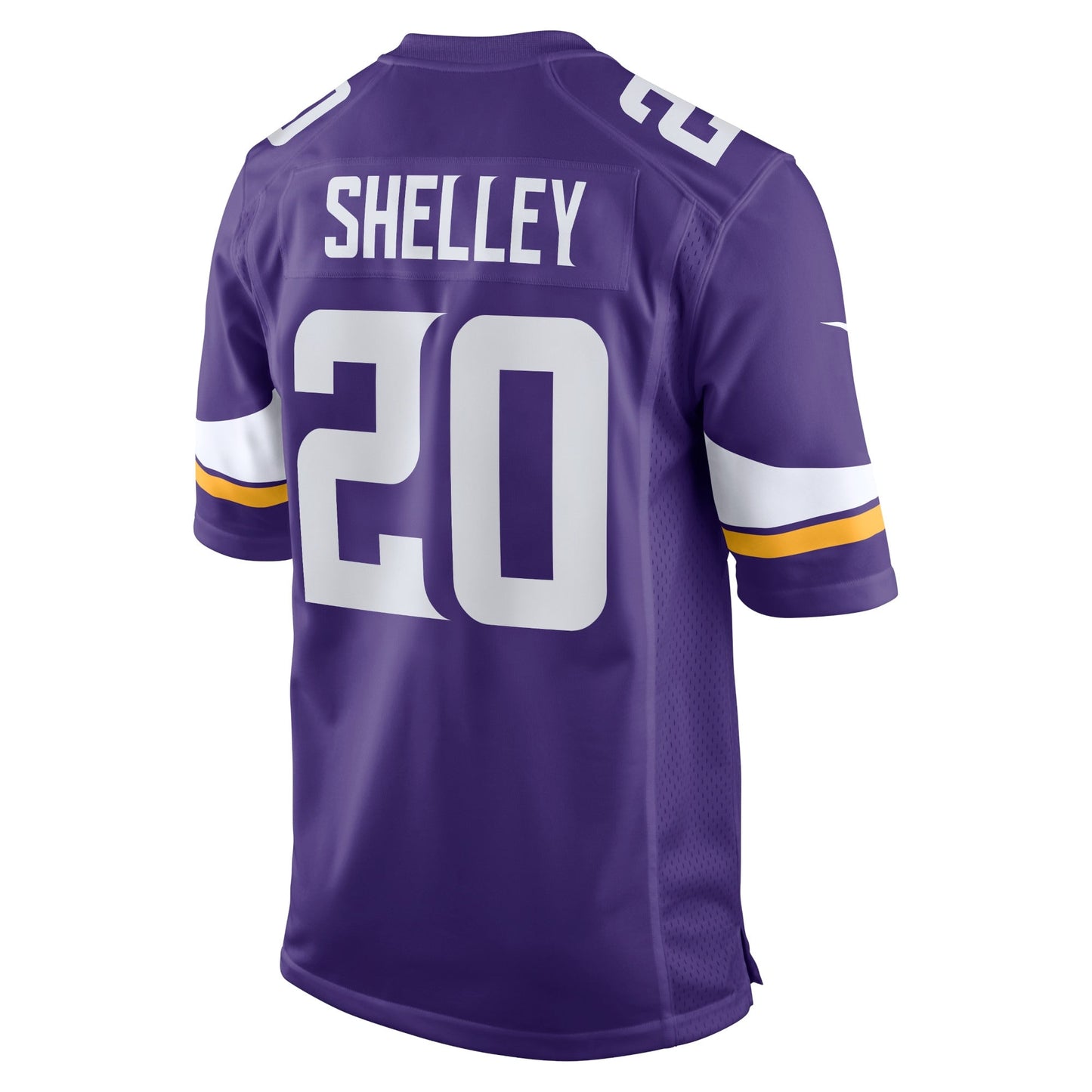Duke Shelley Minnesota Vikings Home Game Jersey - Purple