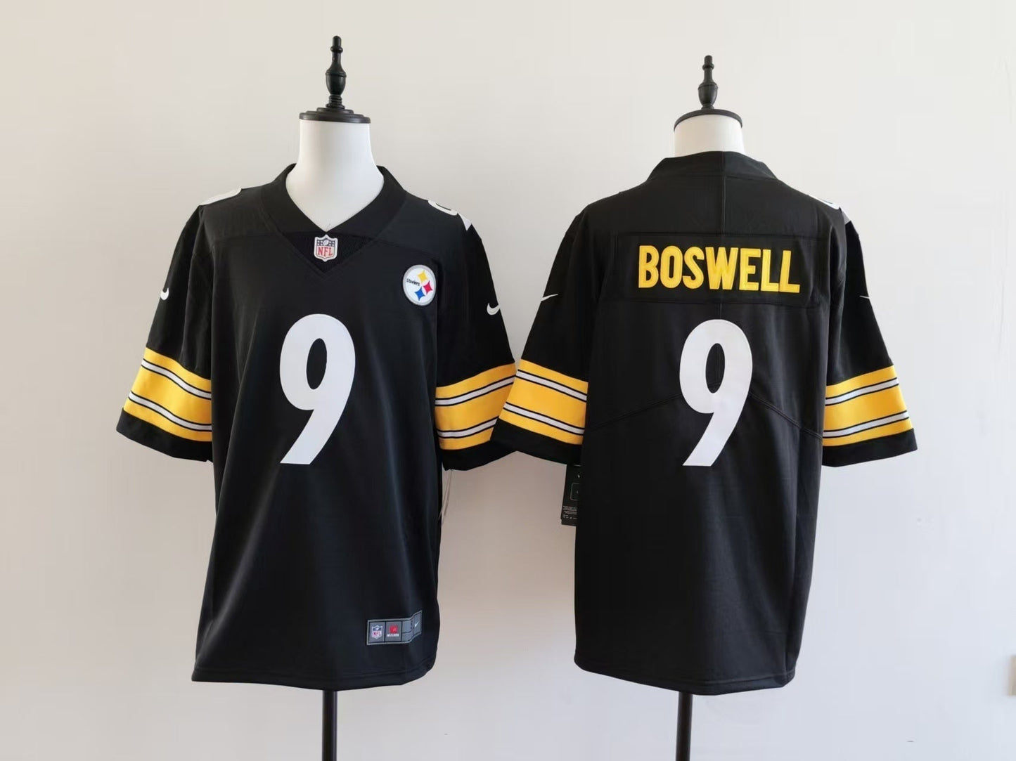 Men's Pittsburgh Steelers Chris Boswell Jersey - Black