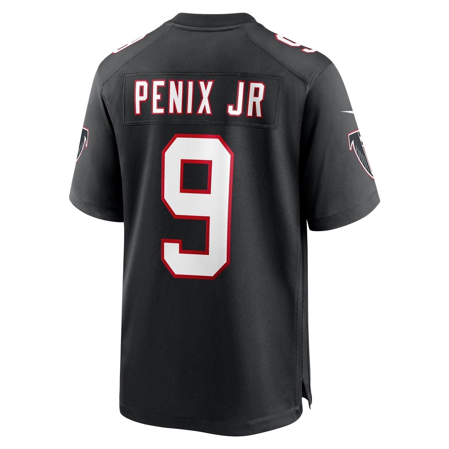 Michael Penix Jr. Atlanta Falcons Throwback Game Jersey - Black