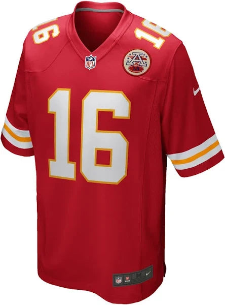 Men's Len Dawson Red Kansas City Chiefs Game Retired Player Jersey