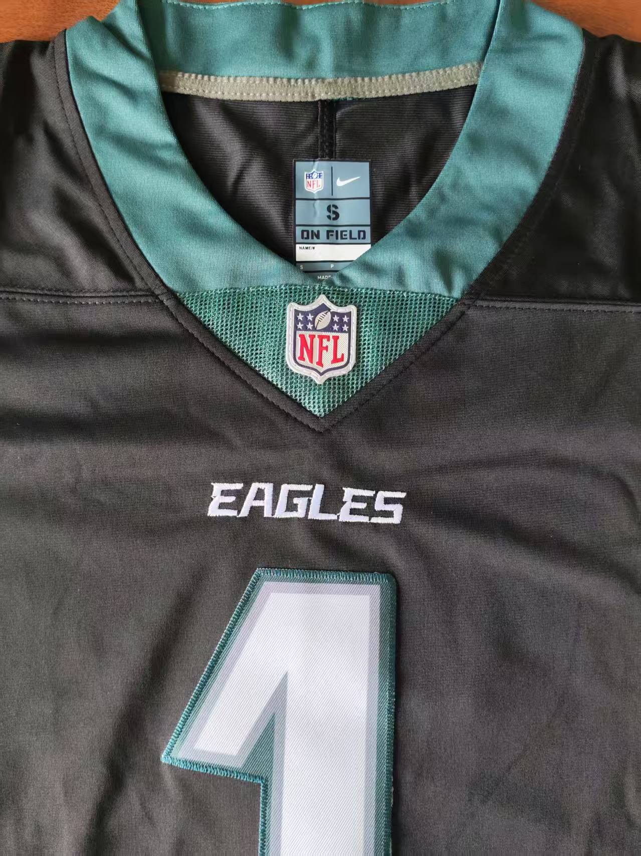 Men's Philadelphia Eagles Jalen Hurts Jersey-Black