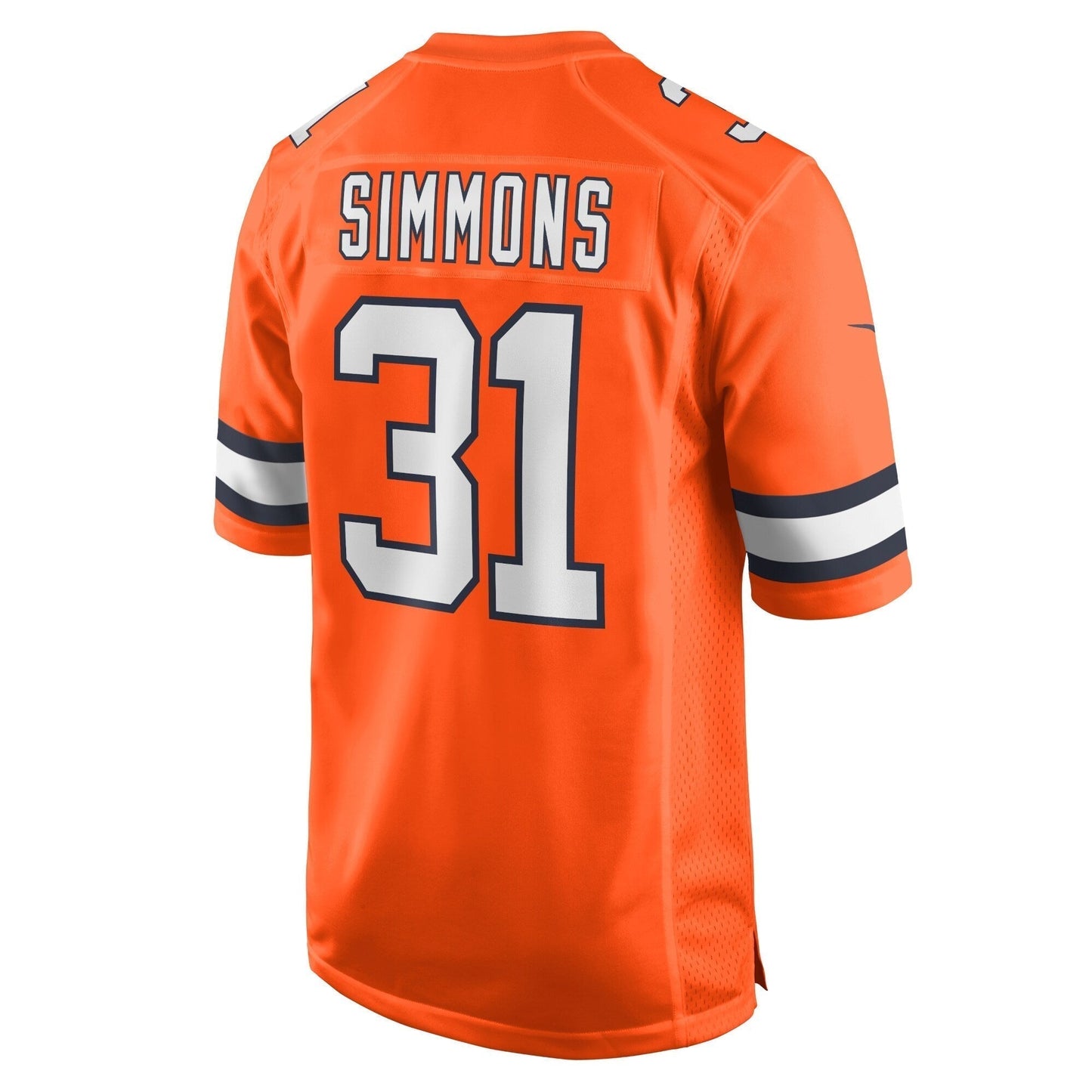 Justin Simmons Denver Broncos Alternate Game Jersey - Orange