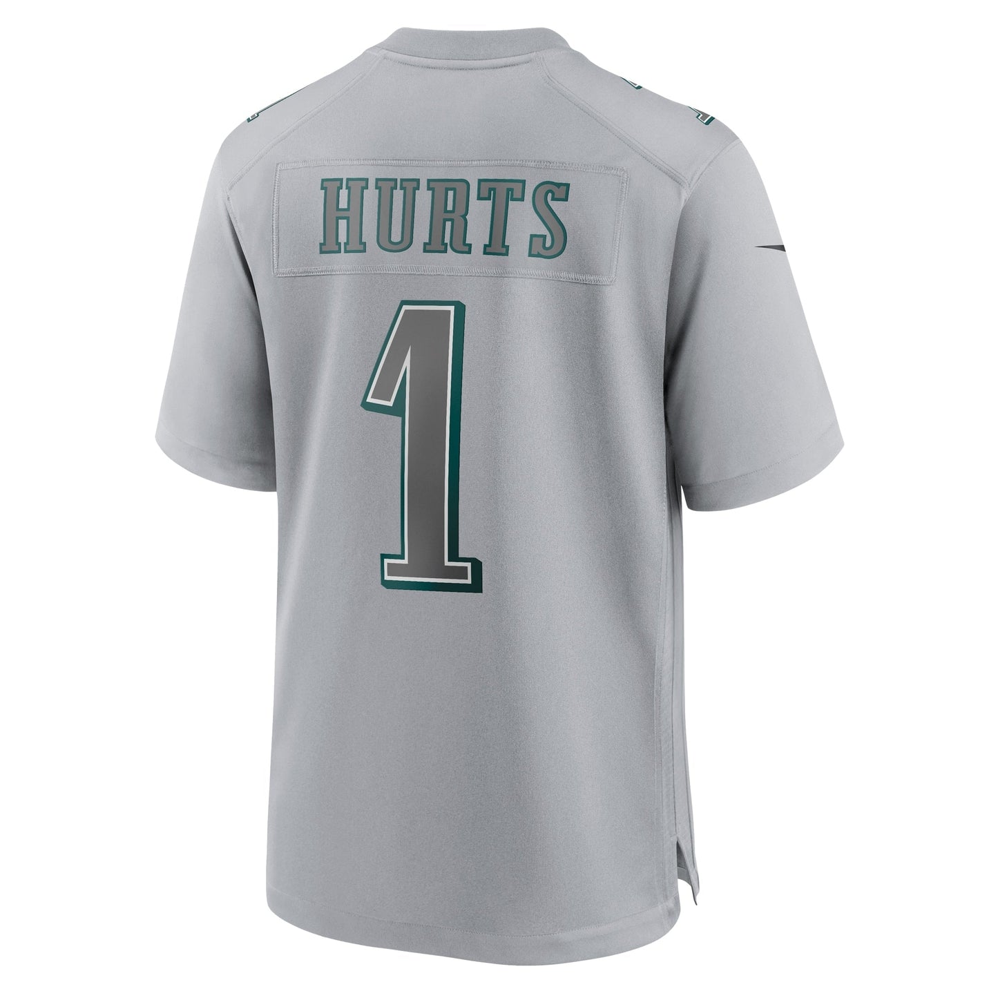 Jalen Hurts Philadelphia Eagles Super Bowl LVII Patch Atmosphere Fashion Game Jersey - Gray