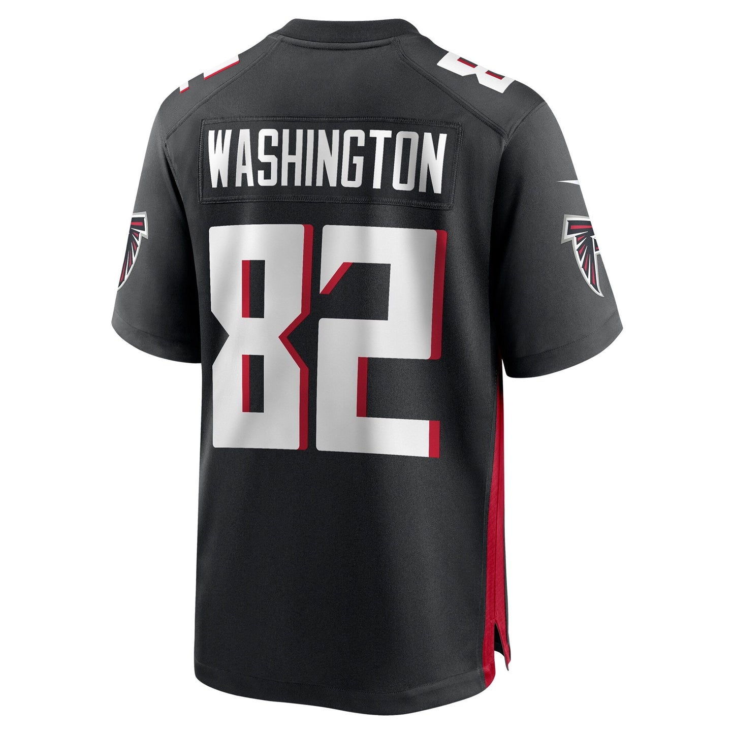 Casey Washington Atlanta Falcons Team Game Jersey - Black