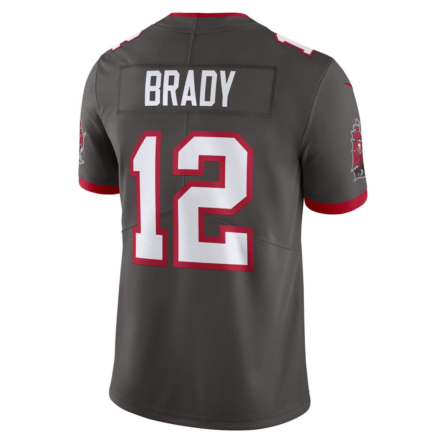 Tom Brady Tampa Bay Buccaneers Alternate Vapor Untouchable Limited Jersey - Pewter