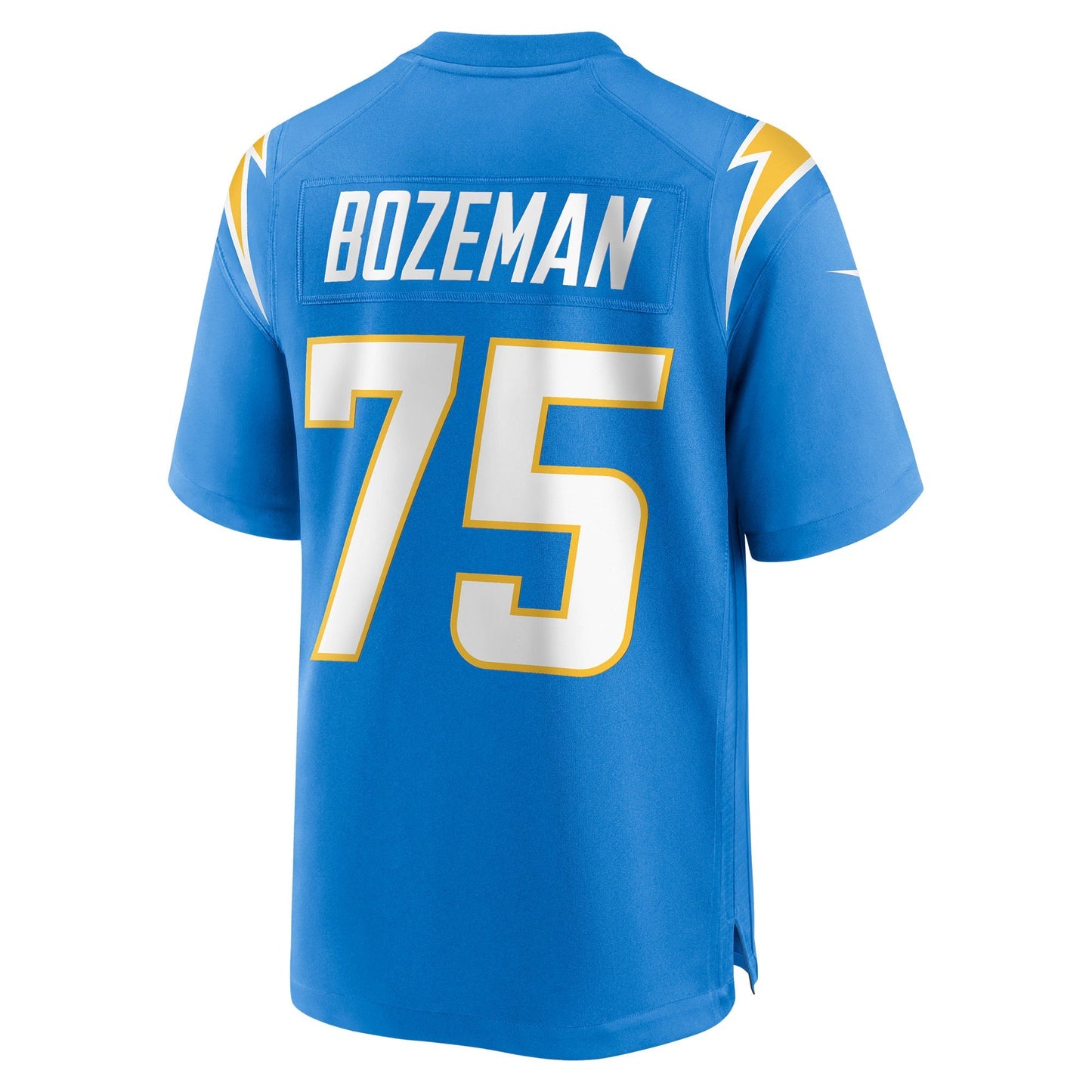 Los Angeles Chargers Bradley Bozeman Powder Blue Game Jersey