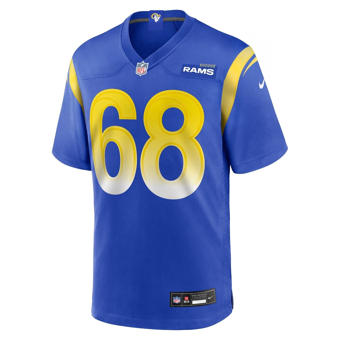 Los Angeles Rams David Quessenberry Royal Team Game Jersey