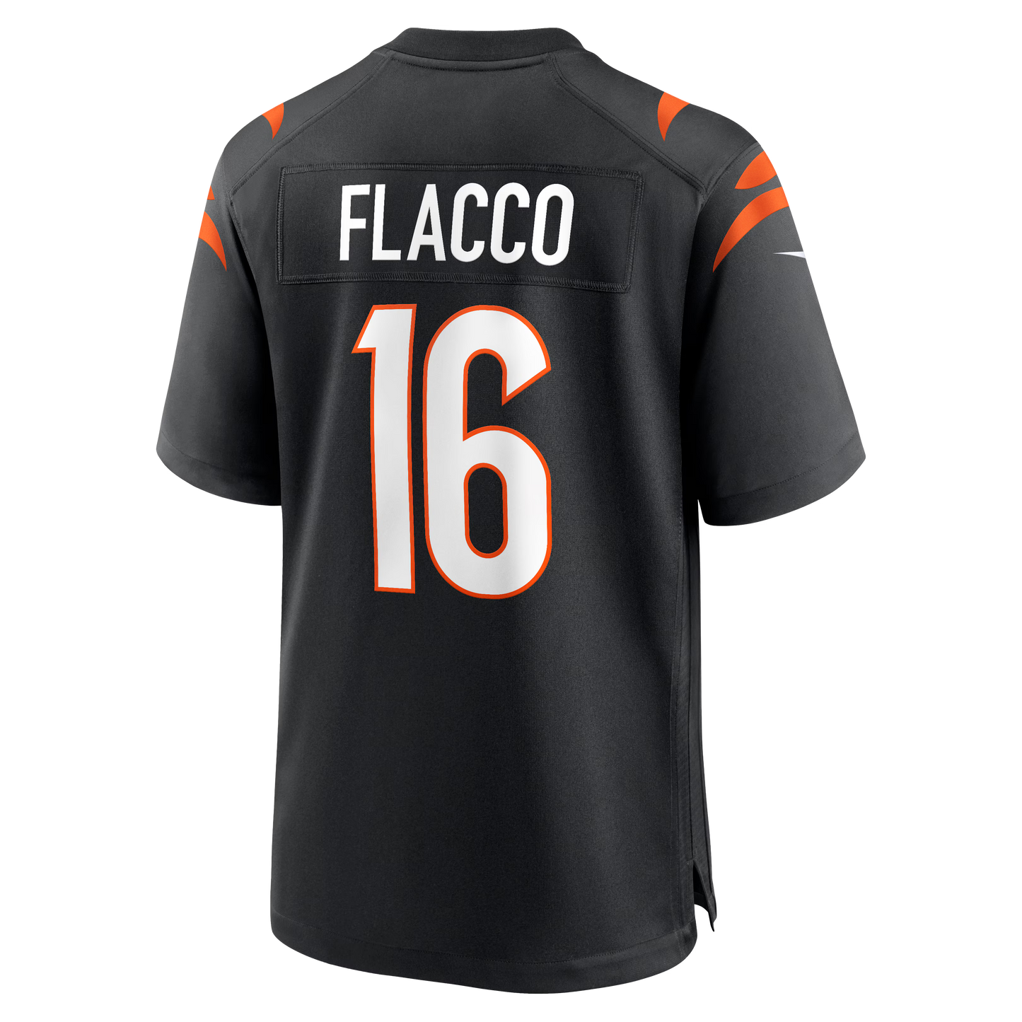 Cincinnati Bengals Joe Flacco Black Team Game Jersey