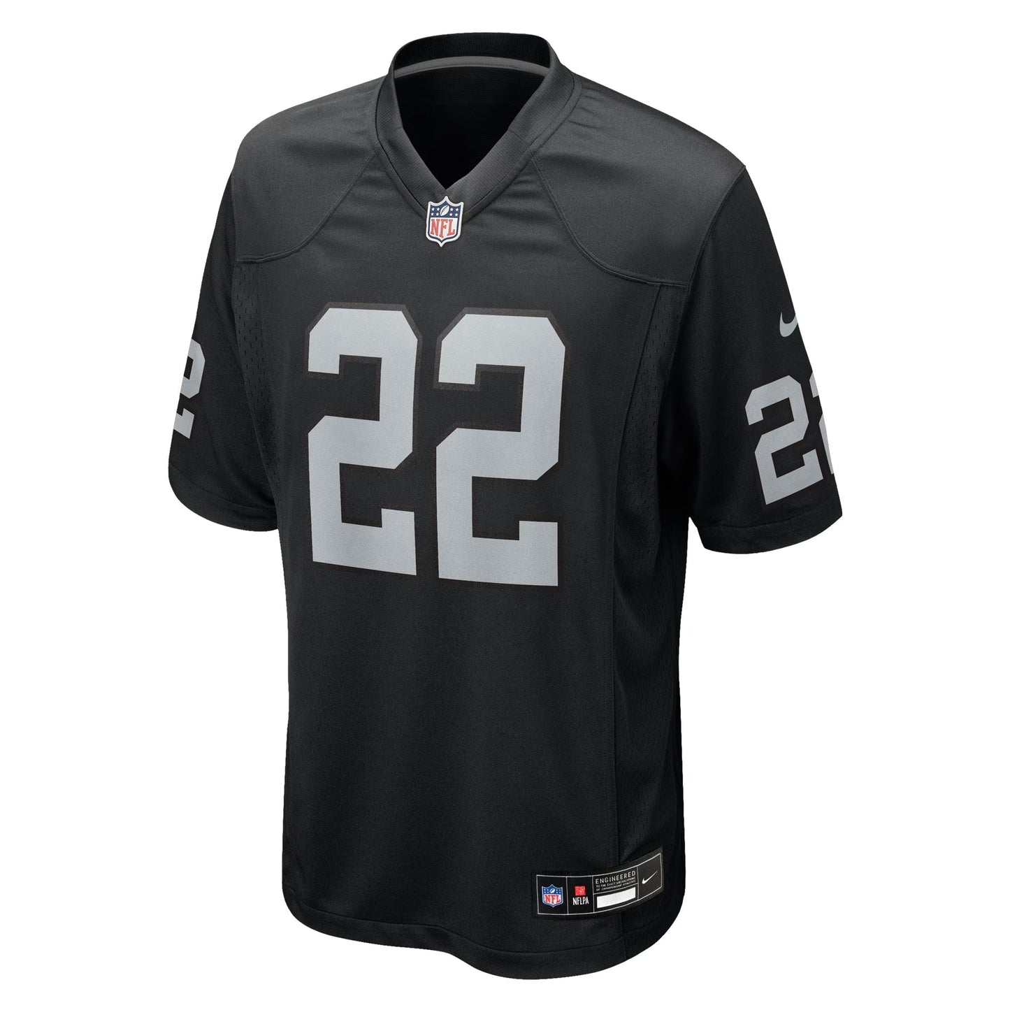 Las Vegas Raiders Eric Stokes Black Team Game Jersey