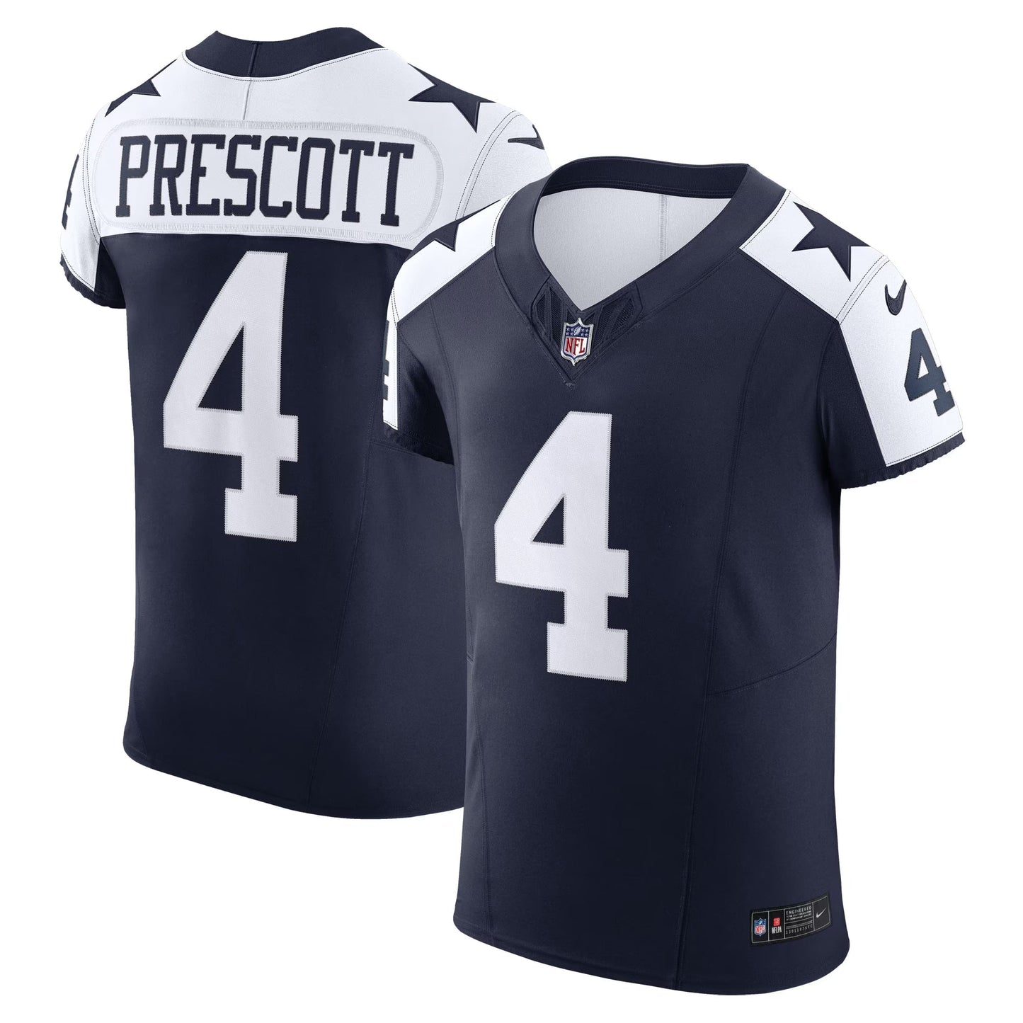 Dallas Cowboys Dak Prescott Navy Alternate Vapor F.U.S.E. Elite Jersey