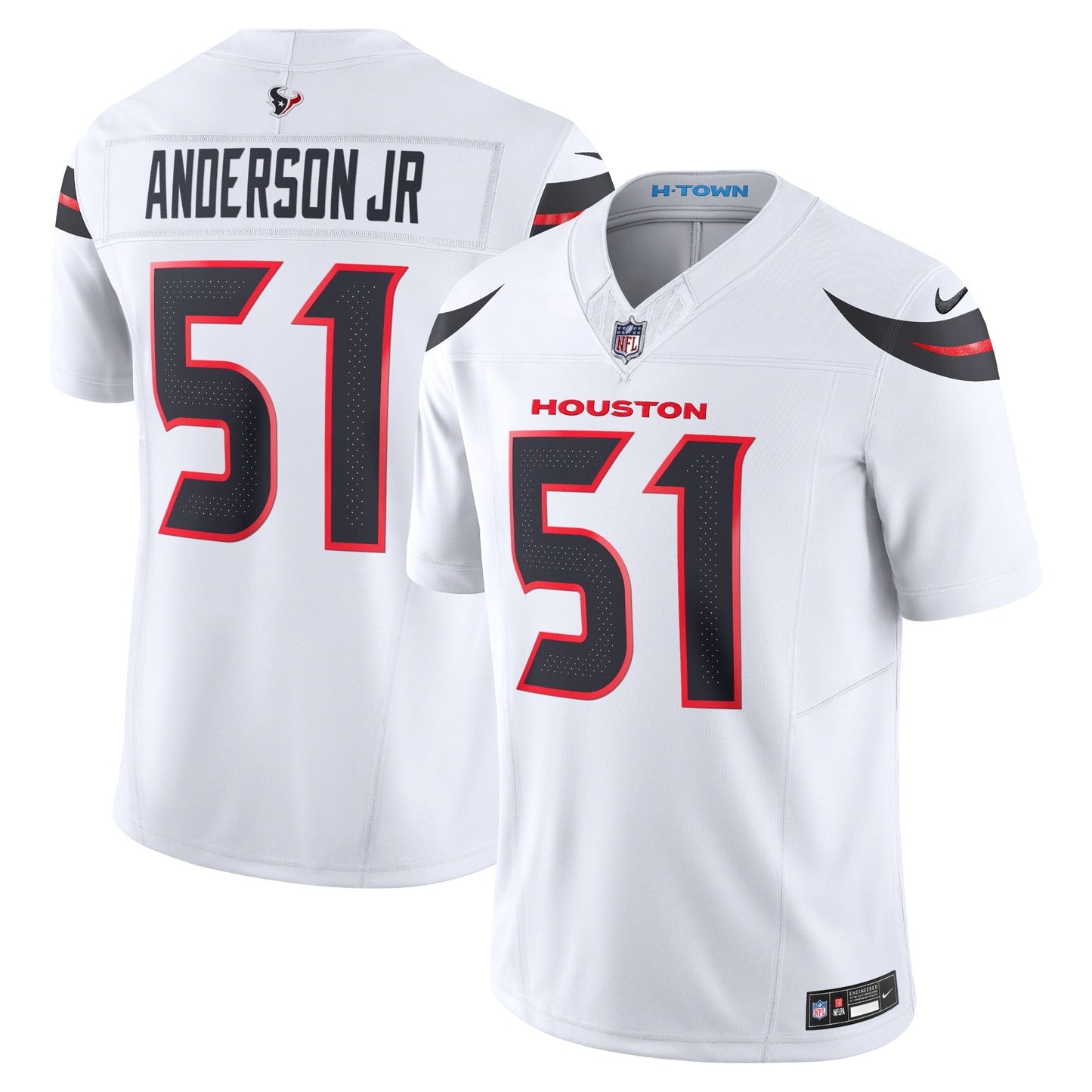 Houston Texans Will Anderson Jr. White Vapor F.U.S.E. Limited Jersey