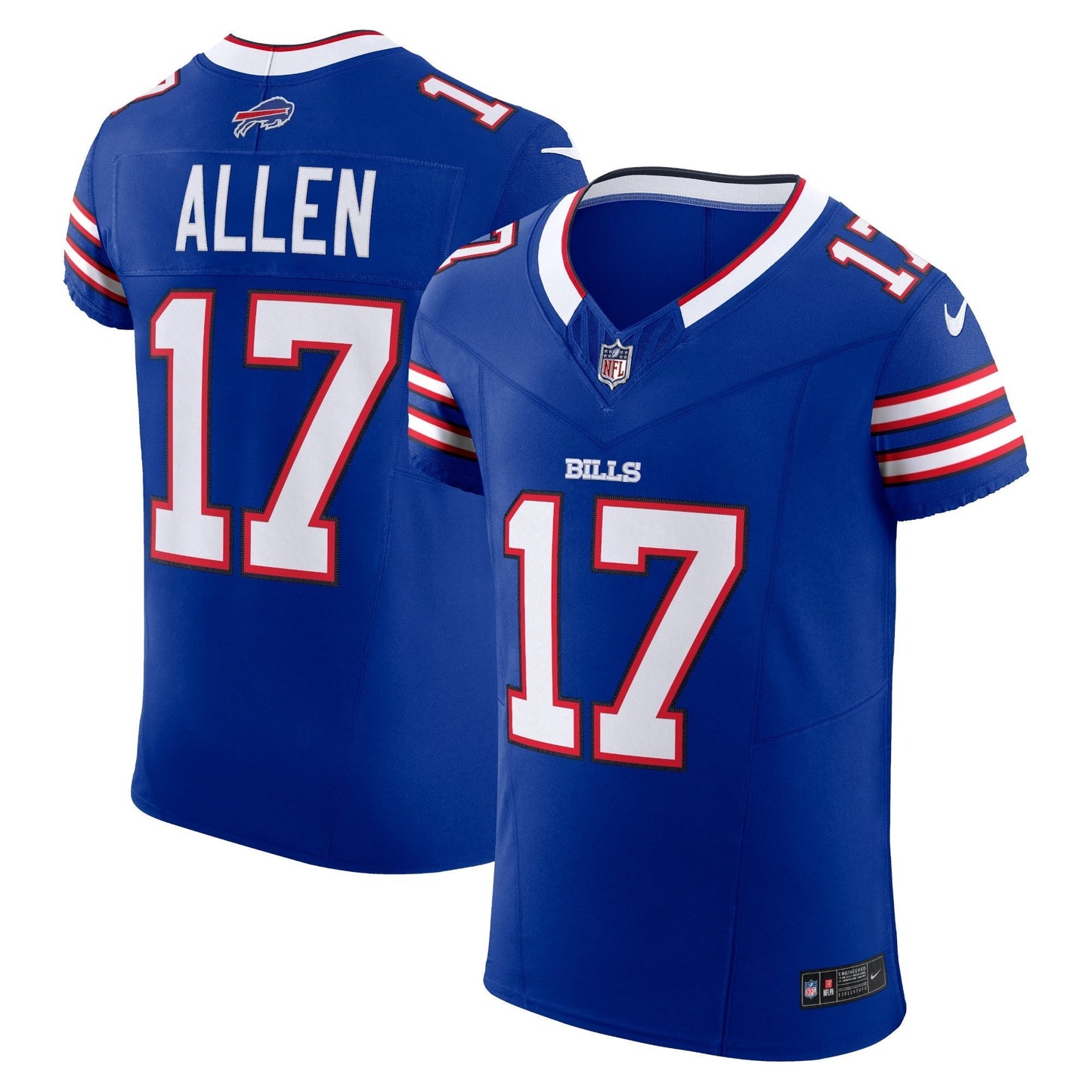 Buffalo Bills Josh Allen Royal Vapor F.U.S.E. Elite Jersey