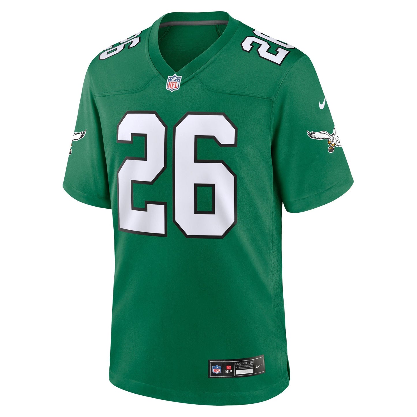 Philadelphia Eagles Saquon Barkley Kelly Green Alternate Game Jersey