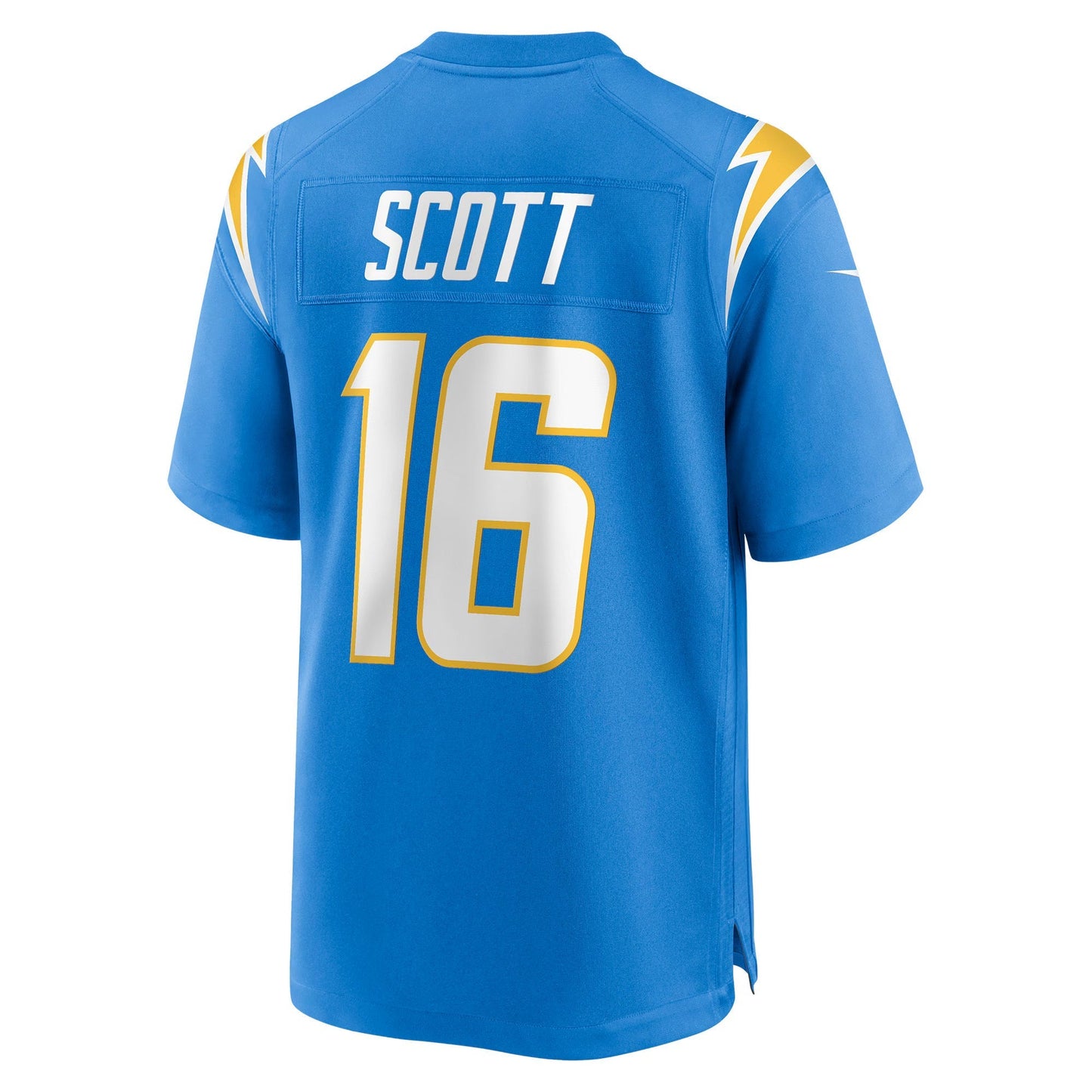 Los Angeles Chargers JK Scott Powder Blue Game Jersey