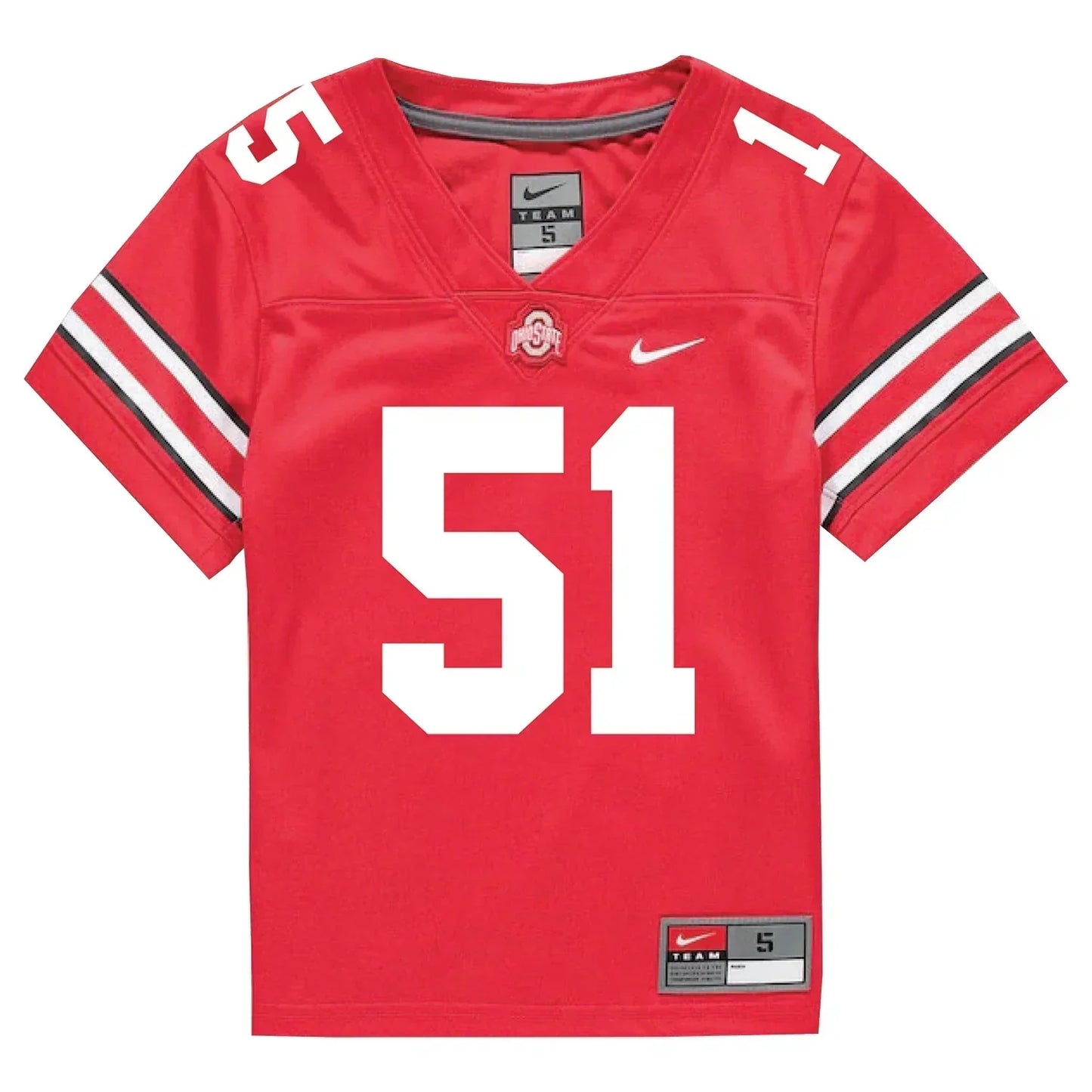 Luke Montgomery Ohio State Buckeyes Jersey Red