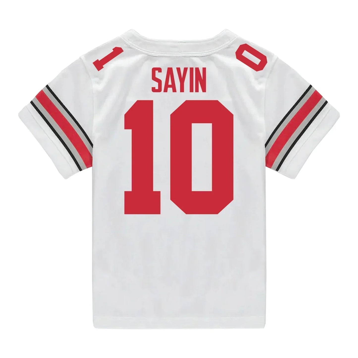 Julian Sayin Ohio State Buckeyes Jersey White