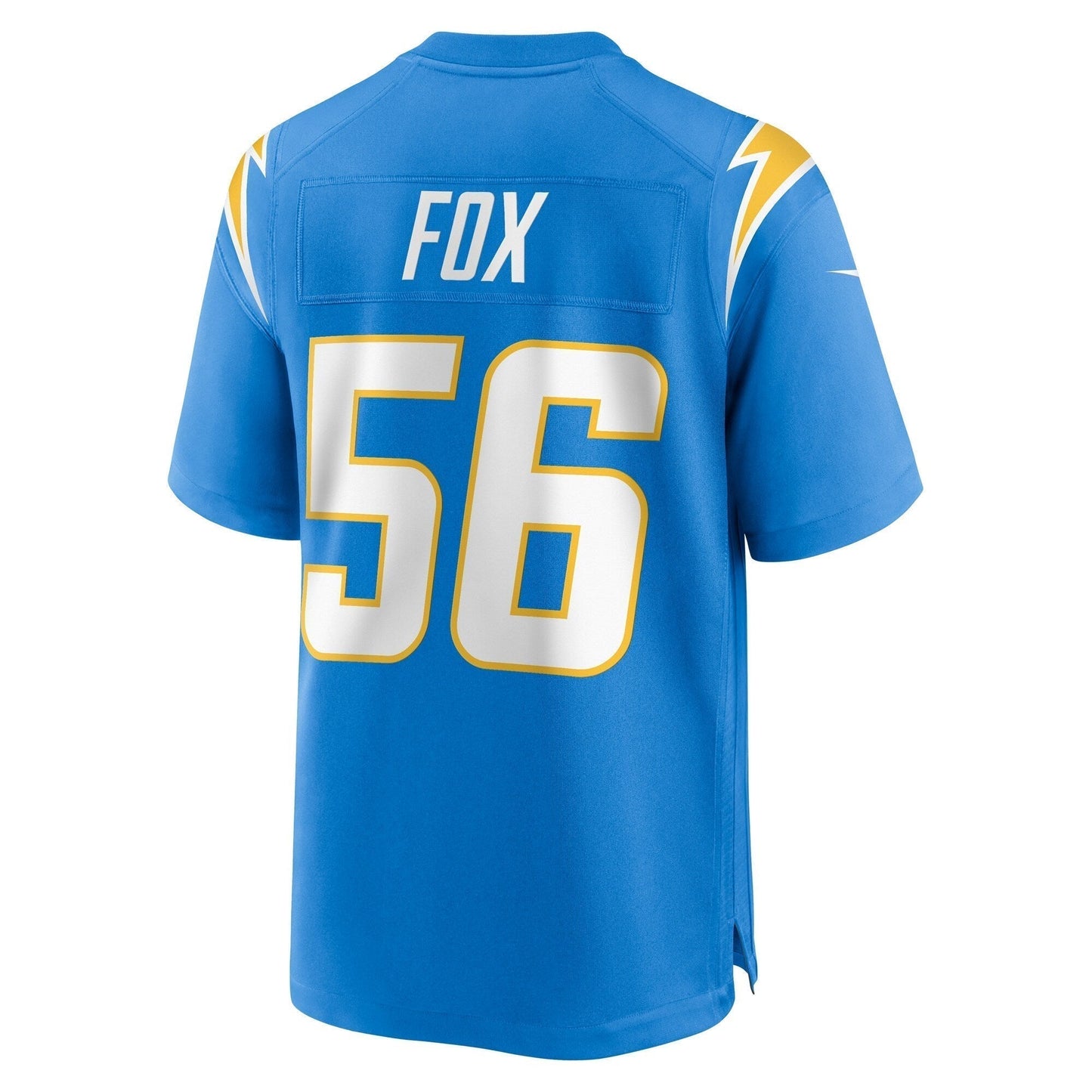 Morgan Fox Los Angeles Chargers Game Jersey - Powder Blue