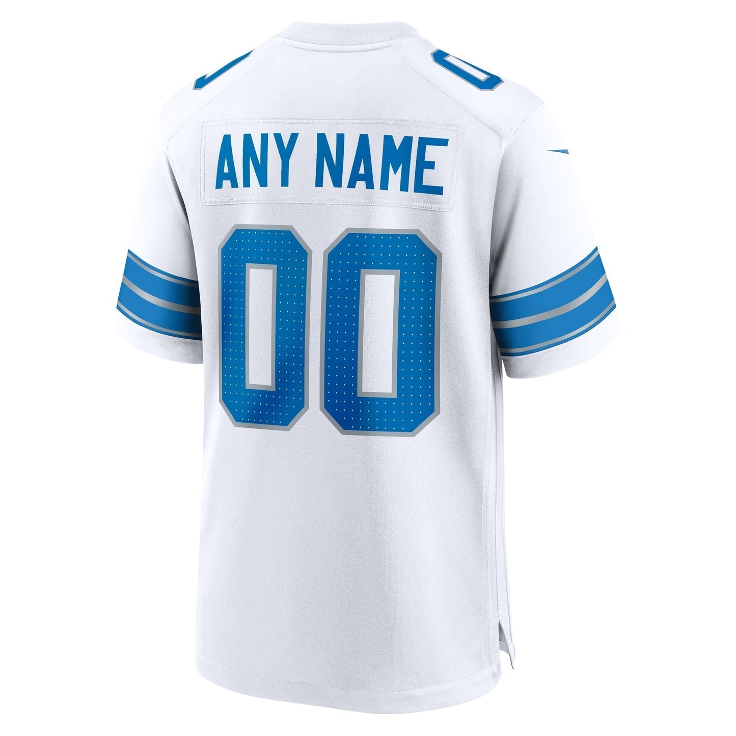 Detroit Lions Custom Game Jersey - White