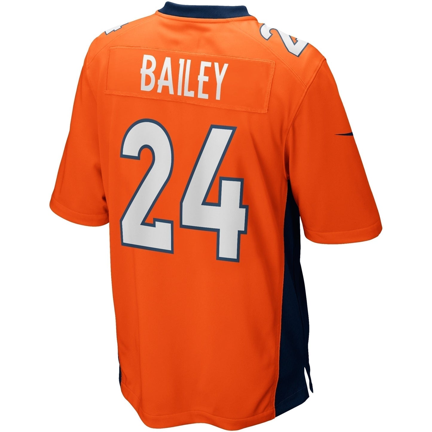 Champ Bailey Denver Broncos Game Retired Jersey - Orange